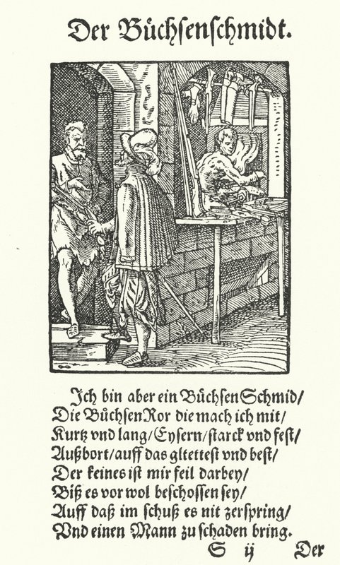 Der Büchsenmacher von Jost (after) Amman