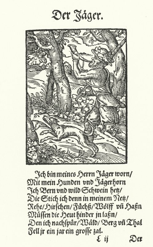 Der Jäger von Jost (after) Amman