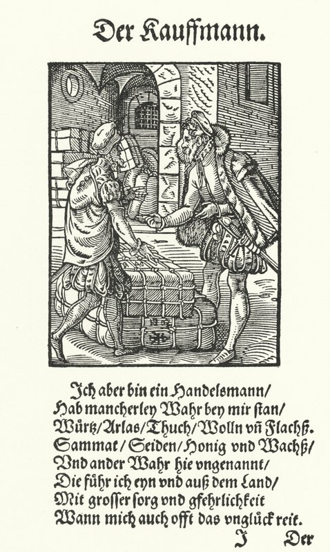 Der Kaufmann von Jost (after) Amman