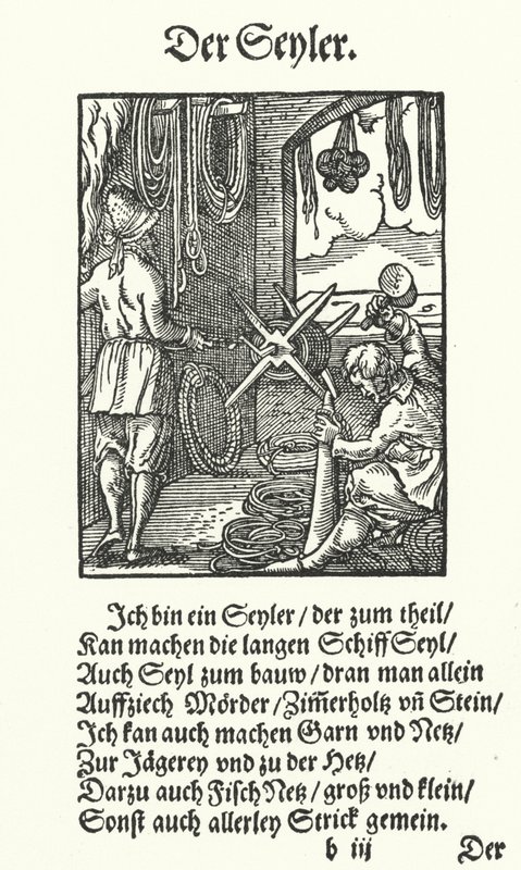 Der Seiler von Jost (after) Amman