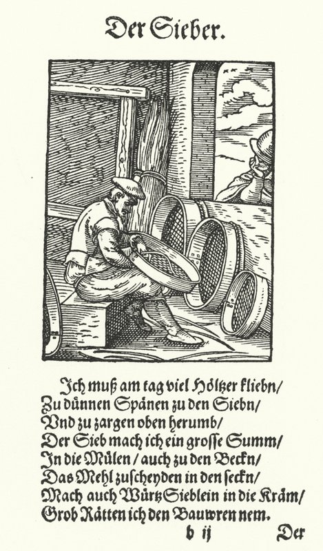 Der Siebmacher von Jost (after) Amman