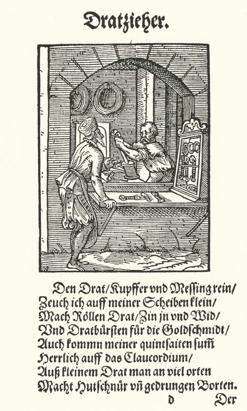 Der Drahtzieher von Jost (after) Amman
