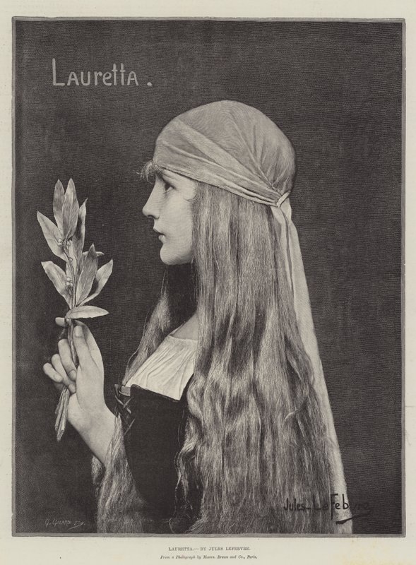 Lauretta von Jules Joseph Lefebvre