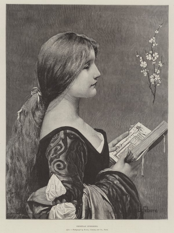 Venezianischer Abendgesang von Jules Joseph Lefebvre