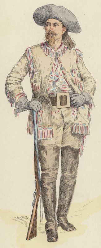 Buffalo Bill von Jules Arsene (after) Garnier