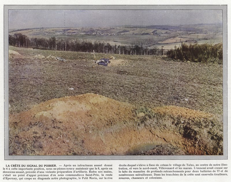 La Crete du Signal du Poirier von Jules Gervais Courtellemont