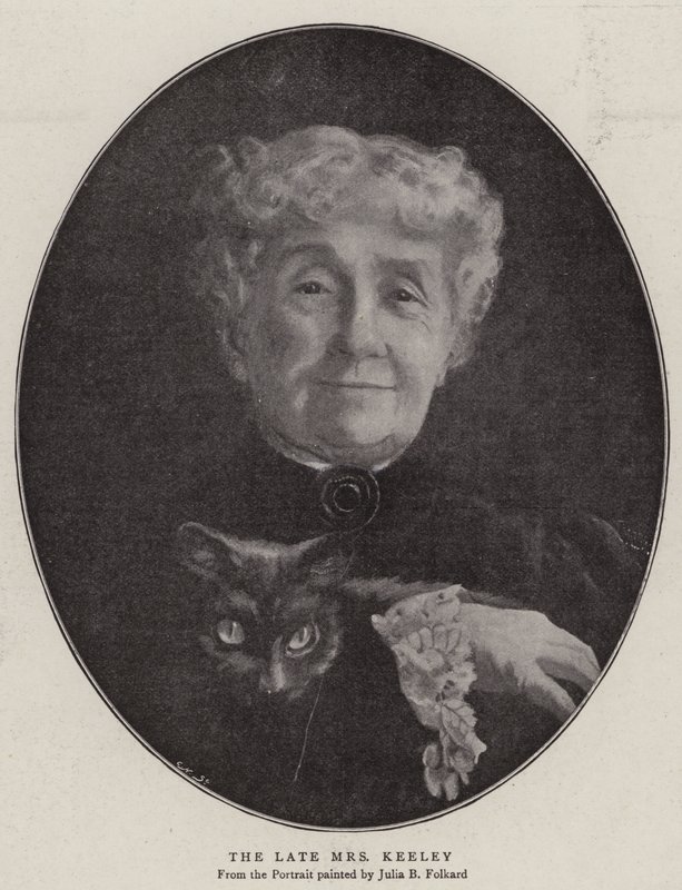 Die verstorbene Mrs. Keeley von Julia Bracewell Folkard