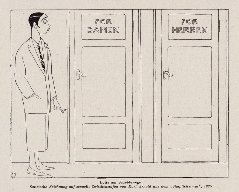Transsexuell von Karl Arnold