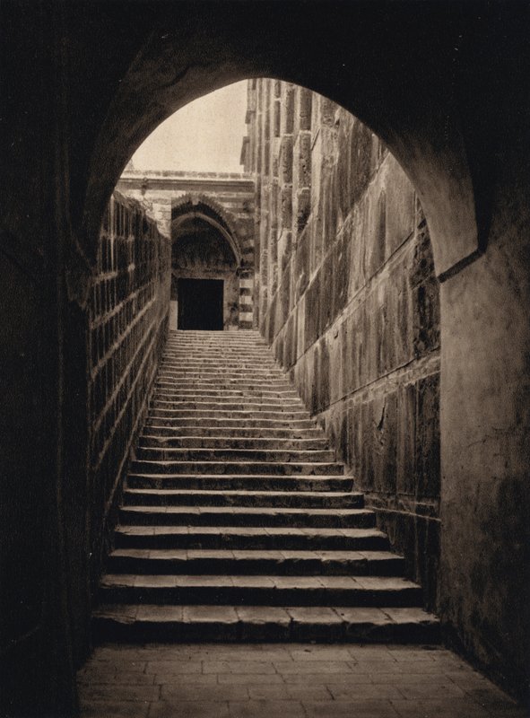 Hebron, Haram, Treppen von Karl Grober