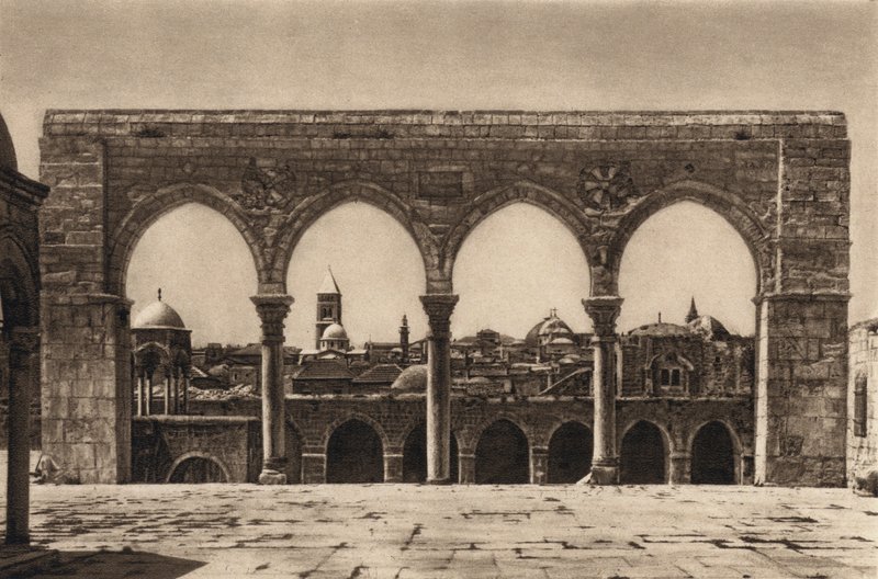 Jerusalem, Tempelplatz von Karl Grober
