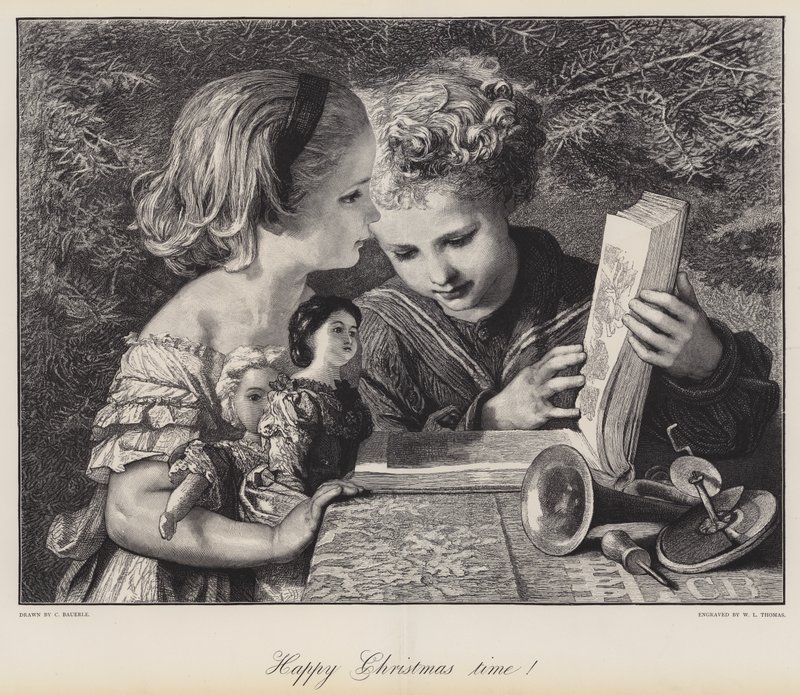 Fröhliche Weihnachtszeit! von Karl Wilhelm Friedrich Bauerle