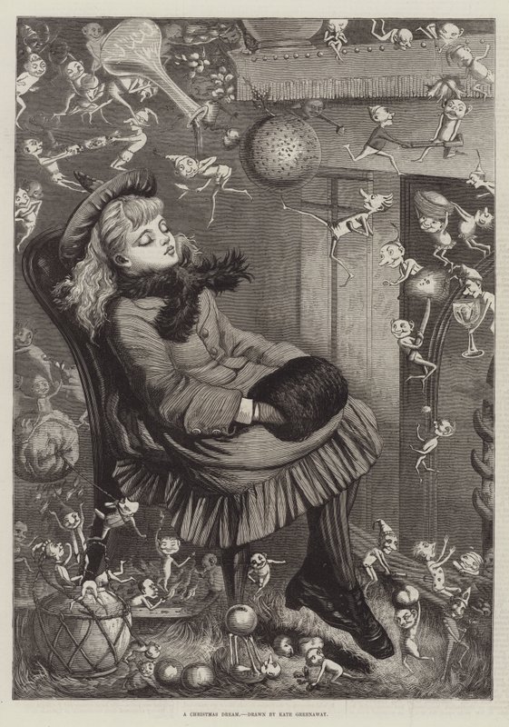 Ein Weihnachtstraum von Kate Greenaway