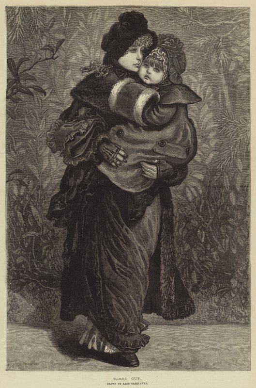 Erschöpft von Kate Greenaway