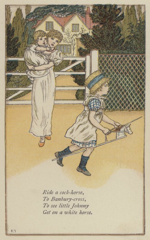 Reite ein Steckenpferd von Kate (after) Greenaway