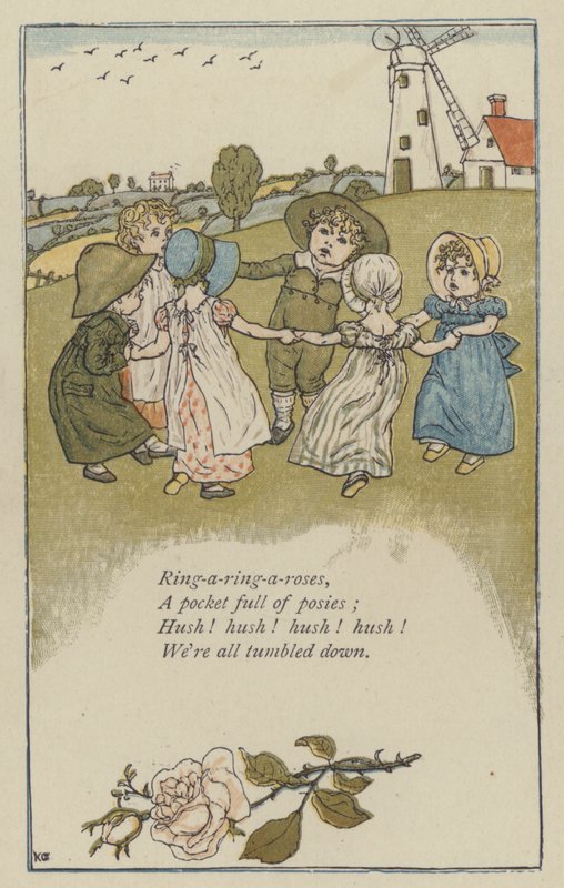 Ring-a-ring-a-roses von Kate (after) Greenaway