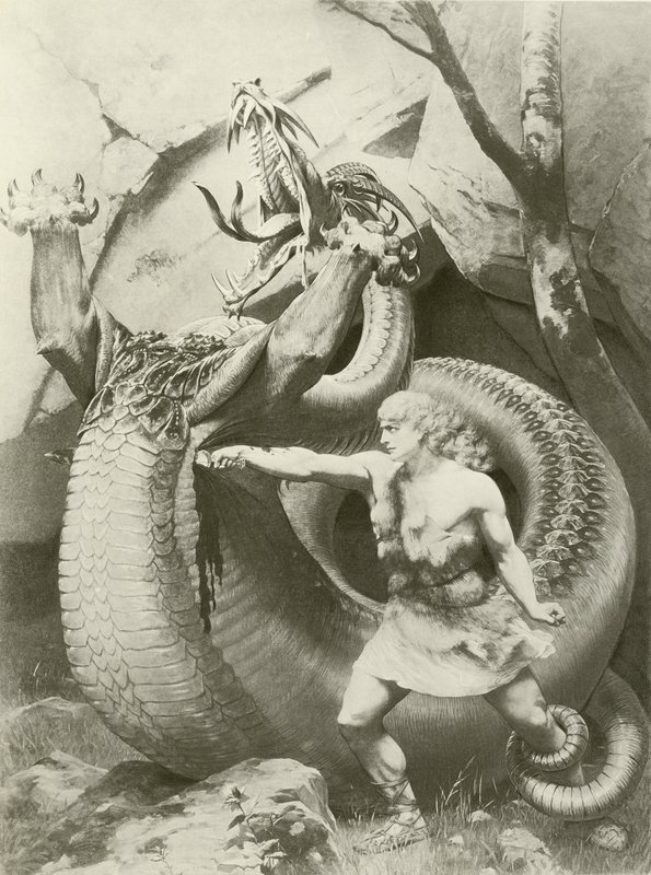 Siegfried, Akt II Szene vi von Konrad Dielitz