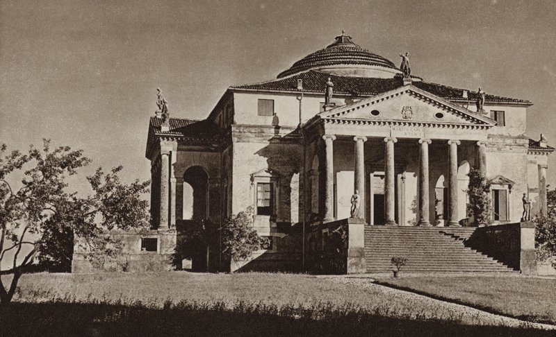 Italien: Vicenza, Villa Rotonda von Kurt Hielscher