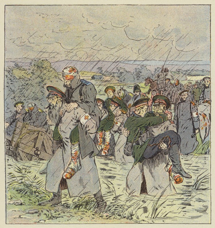 Rückzug von Turentchen von L. Malespine