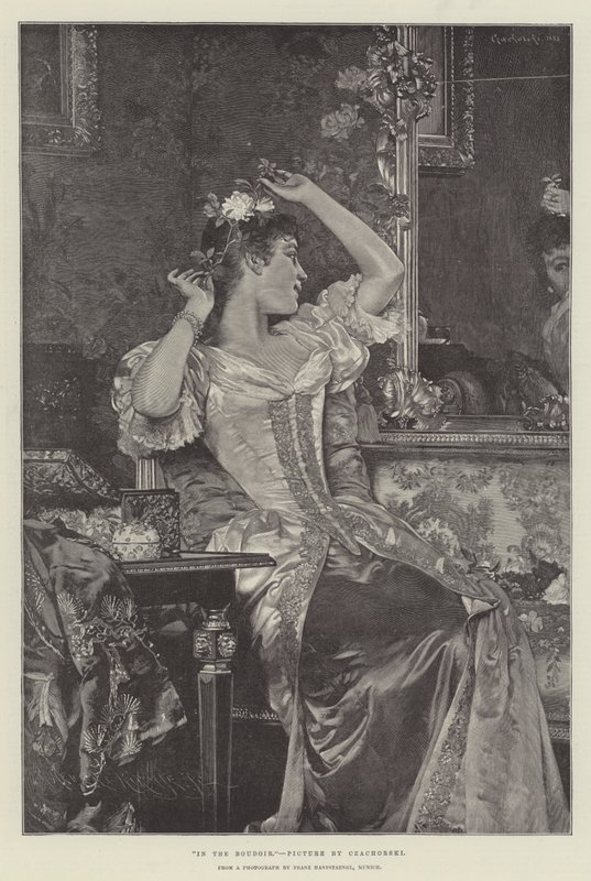 Im Boudoir von Ladislaw von Czachorski