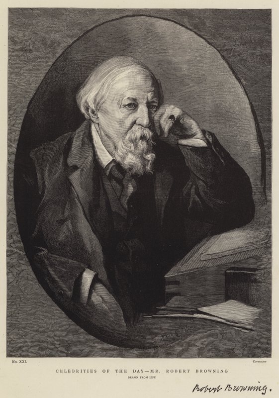 Berühmtheiten des Tages, Herr Robert Browning von Lance Calkin