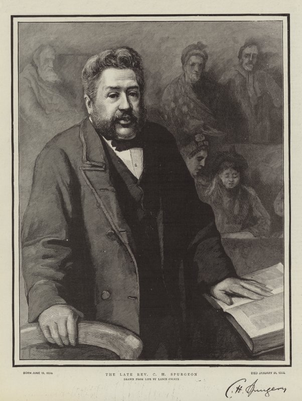 Der verstorbene Reverend C H Spurgeon von Lance Calkin