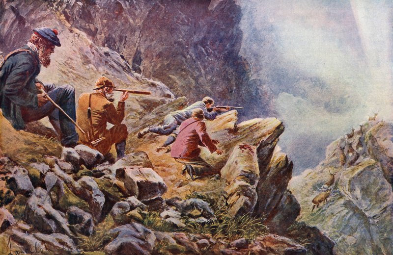 Den großen Hirsch erlegen von Lancelot Speed