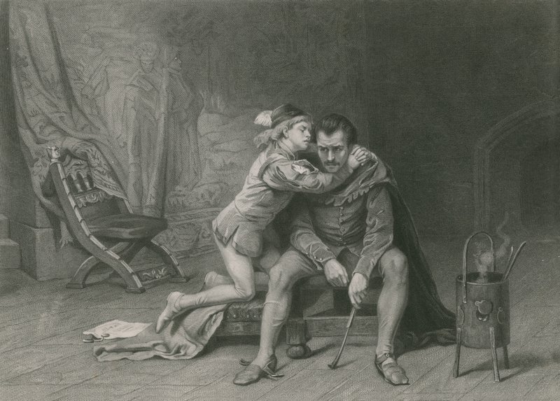 Prinz Arthur und Hubert, König Johann von Laslett John Pott