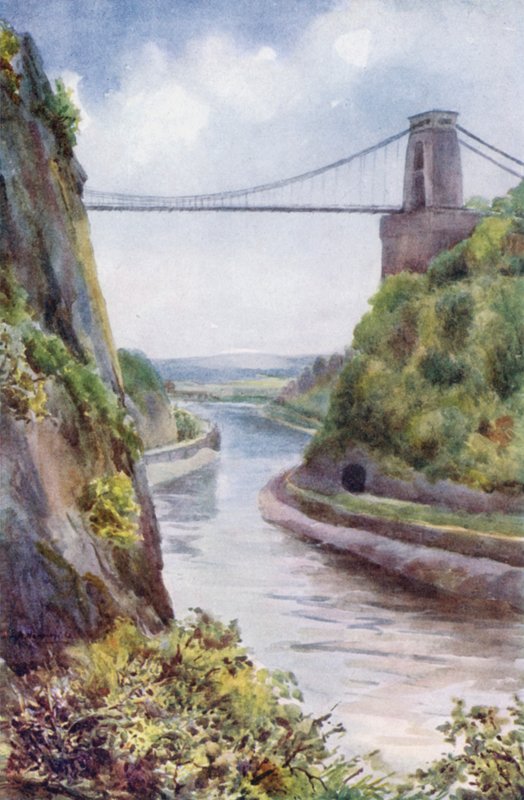 Hängebrücke, Clifton von Laura Annie Happerfield