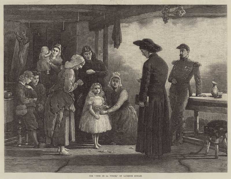 Das Fest der Jungfrau von Lawrence Duncan