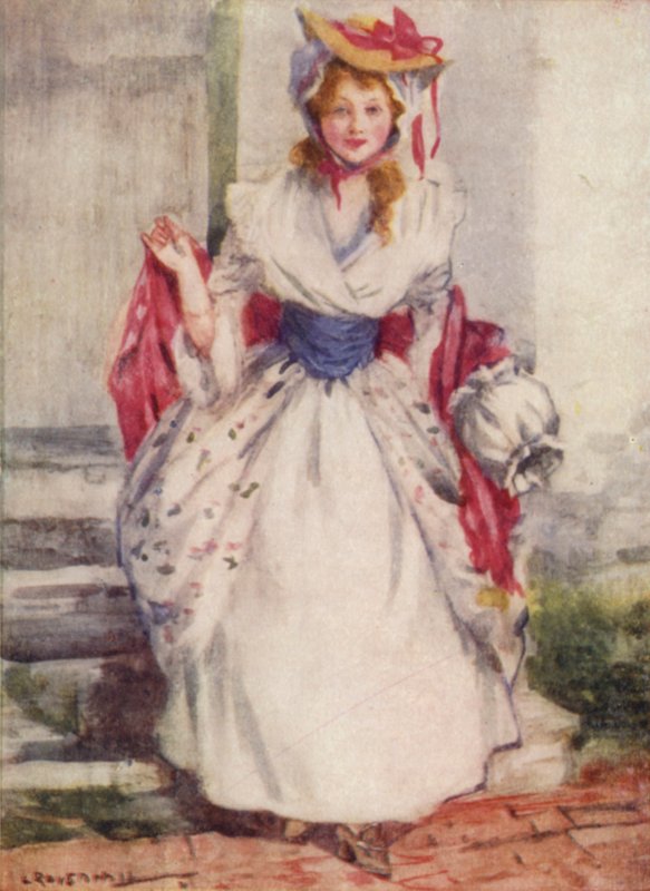 Dolly Varden von Leonard Raven Hill