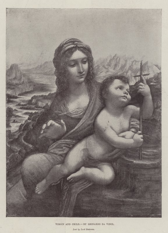 Jungfrau und Kind von Leonardo da Vinci