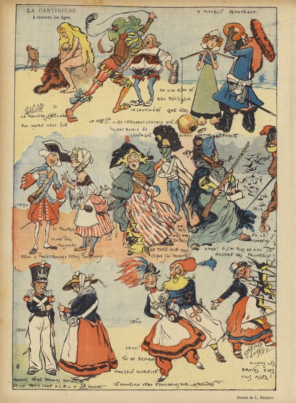 Illustration für Le Rire von Leonce Burret