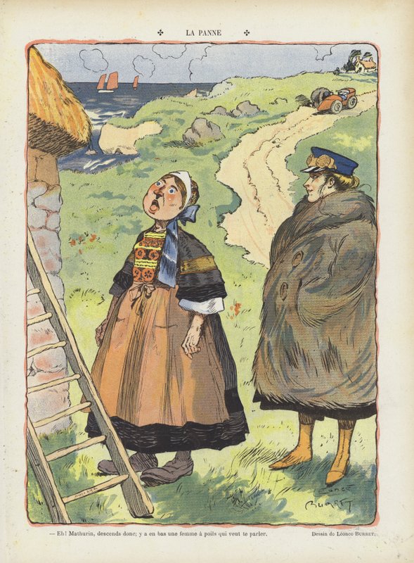 Illustration für Le Rire von Leonce Burret