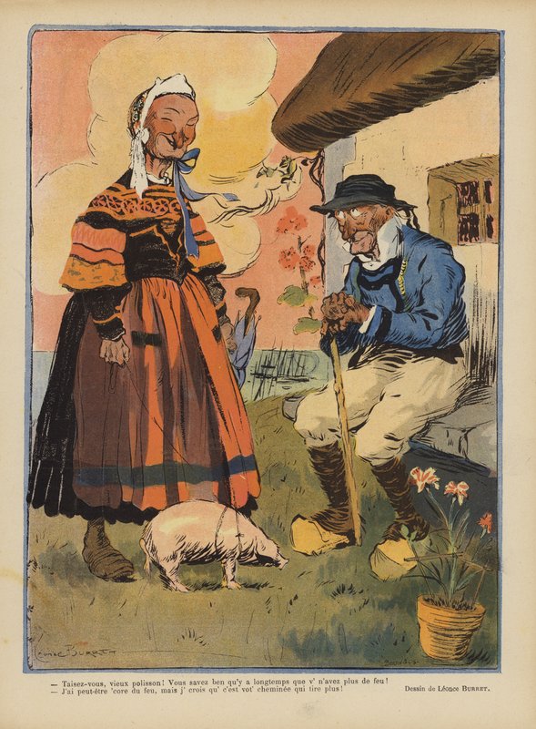 Illustration für Le Rire von Leonce Burret