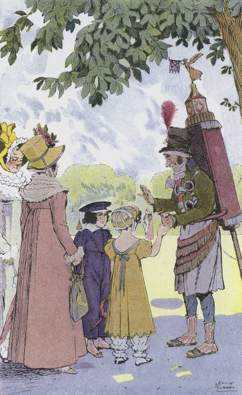 Der Erfrischungsverkäufer von Leonce Burret