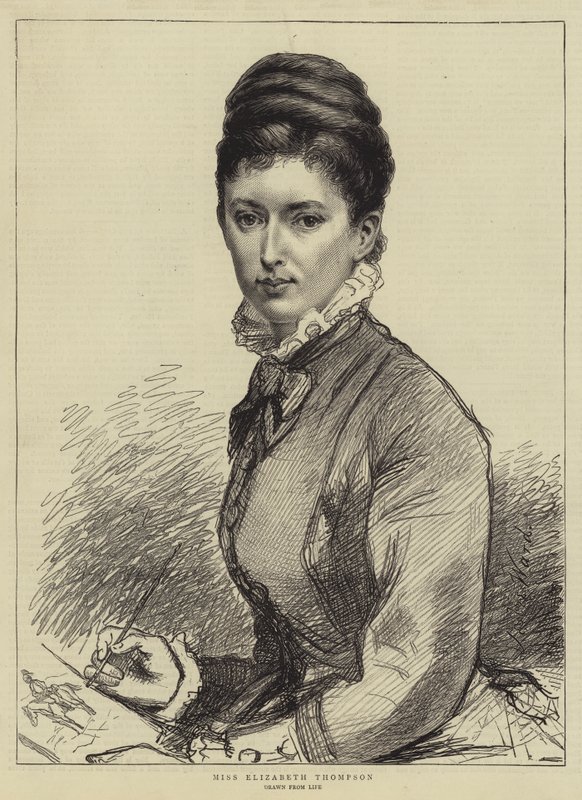 Miss Elizabeth Thompson von Leslie Matthew Ward