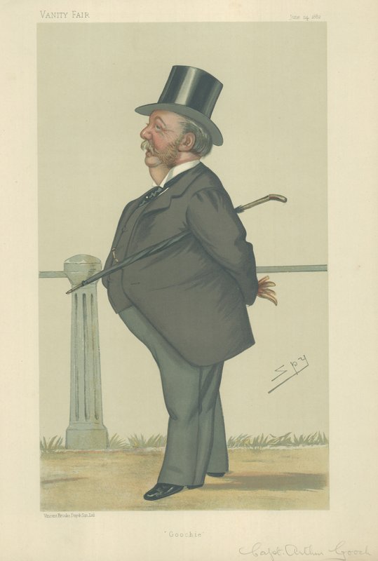 Kapitän Arthur Gooch von Leslie Matthew Ward