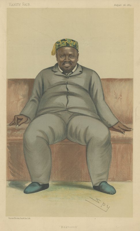 Cetewayo (Cetshwayo kaMpande) von Leslie Matthew Ward