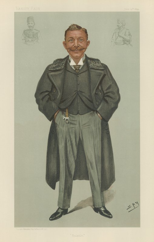 Oberst Sir Rudolf Carl von Slatin von Leslie Matthew Ward