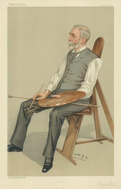 Edward J Poynter von Leslie Matthew Ward