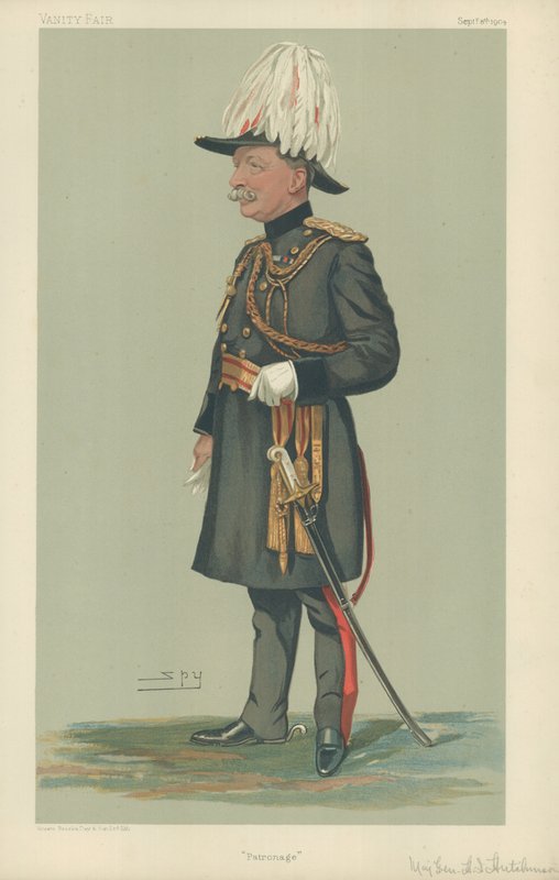 Generalmajor H D Hutchinson von Leslie Matthew Ward