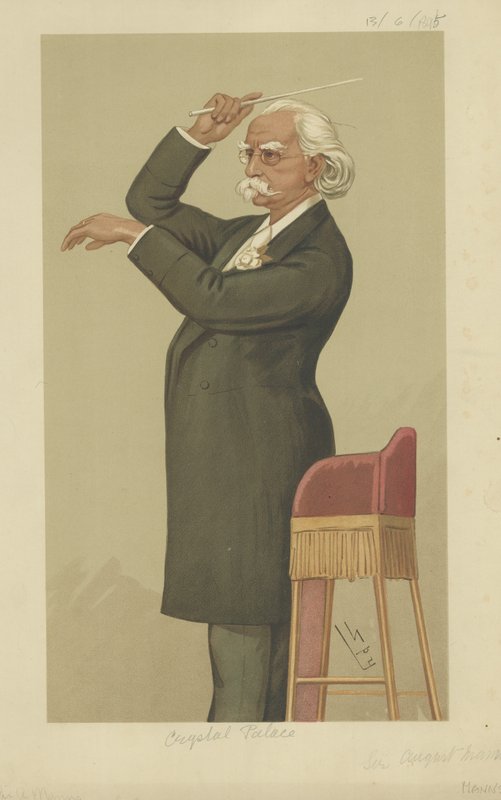 Mr. August Manns von Leslie Matthew Ward