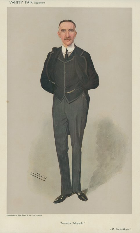 Herr Charles Bright von Leslie Matthew Ward