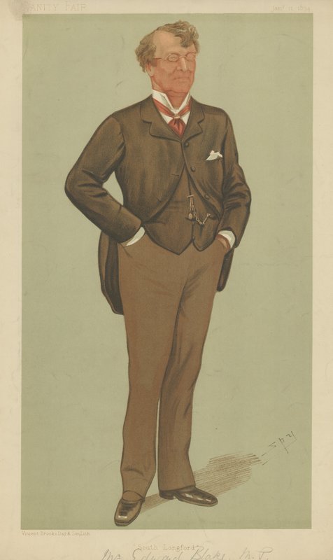 Herr Edward Blake von Leslie Matthew Ward
