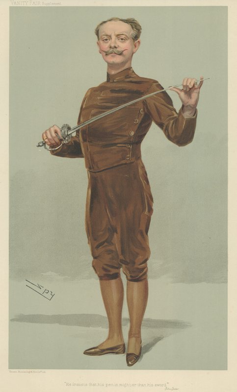 Mr. Egerton Castle von Leslie Matthew Ward