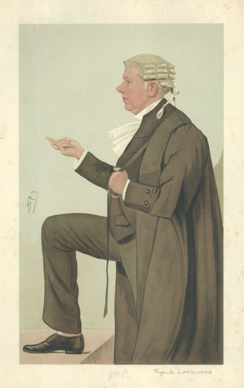 Herr Frank Lockwood von Leslie Matthew Ward
