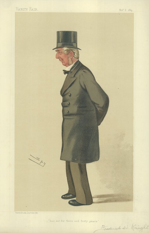 Herr Frederick Winn Knight von Leslie Matthew Ward