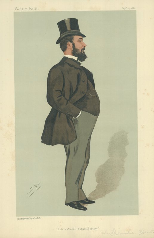 Herr John Henniker Heaton von Leslie Matthew Ward