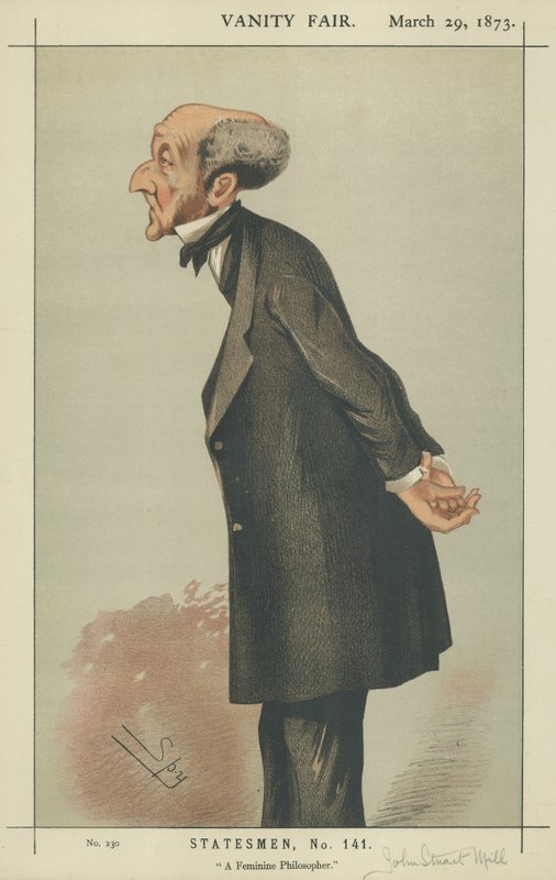 Herr John Stuart Mill von Leslie Matthew Ward