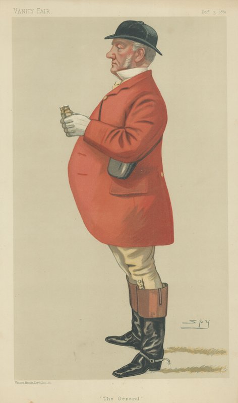 Herr Mordaunt Fenwick-Bisset von Leslie Matthew Ward